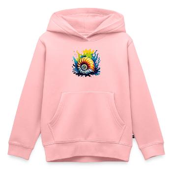 Geologie - Fossil - Kinder Premium Organic Hoodie - Rosa - Vorne - AI Model Kid Female (0cm)