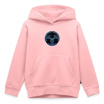 Megaloceros Deer Celtic - Kinder Premium hoodie biologisch - roze - Voor - AI Model Kid Female (0cm)