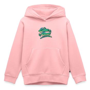 Game Over Graffiti - Sweat Premium à capuche enfant bio - rose - Devant - AI Model Kid Female (0cm)