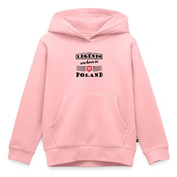 The Polish legend - Kids Premium Organic Hoodie - rose - Front - AI Model Kid Female (0cm)