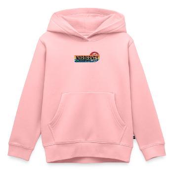 Insel Norderney Ostfriesland - Kinder Premium Organic Hoodie - Rosa - Vorne - AI Model Kid Female (0cm)