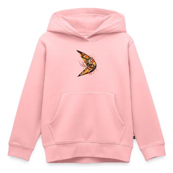 Australischer Bumerang mit Ethno Muster - Kinder Premium Organic Hoodie - Rosa - Vorne - AI Model Kid Female (0cm)
