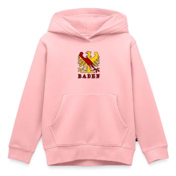 Die Badner im Süden - Kinder Premium Organic Hoodie - Rosa - Vorne - AI Model Kid Female (0cm)
