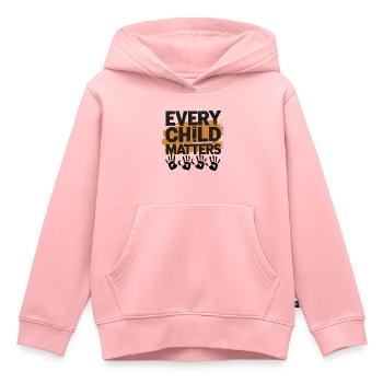 Every Child Matters World Children's Day - Kids Premium Organic Hoodie - rose - Front - AI Model Kid Female (0cm)