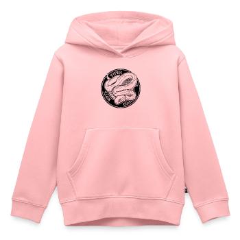 Grube Viper Venomous Snake Besitzer Reptilienhalter - Kinder Premium Organic Hoodie - Rosa - Vorne - AI Model Kid Female (0cm)