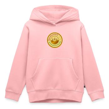 Ährodynamic 1 - Kids Premium Organic Hoodie - rose - Front - AI Model Kid Female (0cm)
