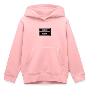so sieht normal aus - Kinder Premium Organic Hoodie - Rosa - Vorne - AI Model Kid Female (0cm)