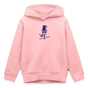 Braeutigam Schaedel Junggeselle Spruch Geschenk - Kinder Premium Organic Hoodie - Rosa - Vorne - AI Model Kid Female (0cm)