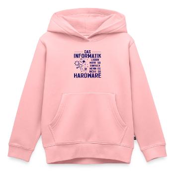 Informatik Hardware Programmierer Geschenk - Kinder Premium Organic Hoodie - Rosa - Vorne - AI Model Kid Female (0cm)