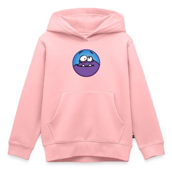 PlumBoo - Kinder Premium Organic Hoodie - Rosa - Vorne - AI Model Kid Female (0cm)