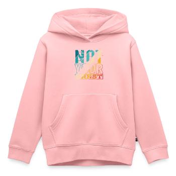 Not Your Ernst Nicht dein Ernst Denglisch als Gesc - Kinder Premium Organic Hoodie - Rosa - Vorne - AI Model Kid Female (0cm)