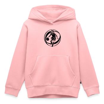 Basketball Player Basketball Player Woman - Kids Premium Organic Hoodie - rose - Front - AI Model Kid Female (0cm)