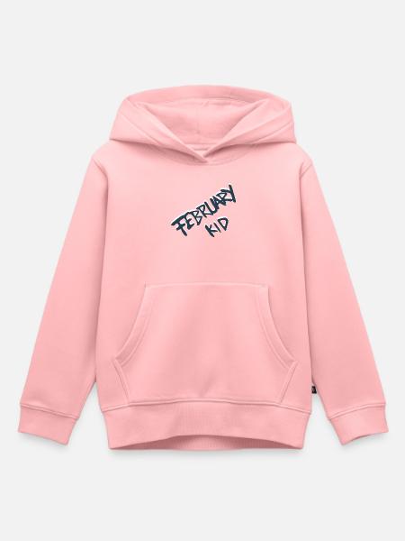 Feedback Kid Graffiti - Kinder Premium Organic Hoodie - Rosa