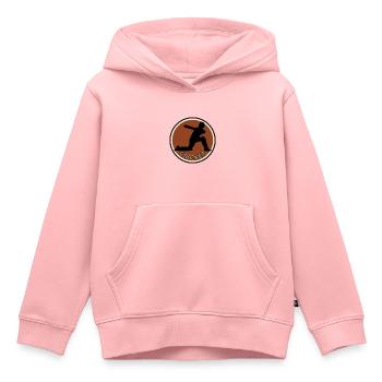Pitcher Cricketmannschaft Cricketspieler - Kinder Premium Organic Hoodie - Rosa - Vorne - AI Model Kid Female (0cm)