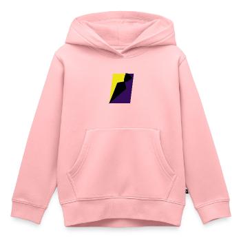 Backen Backwaren Kuchen - Kinder Premium Organic Hoodie - Rosa - Vorne - AI Model Kid Female (0cm)