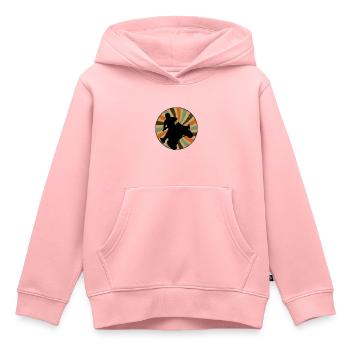 Stunt Quad riding - Kinder Premium Organic Hoodie - Rosa - Vorne - AI Model Kid Female (0cm)