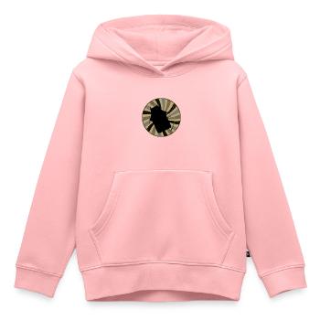 Kuchen Backwaren Cupcake - Kinder Premium Organic Hoodie - Rosa - Vorne - AI Model Kid Female (0cm)