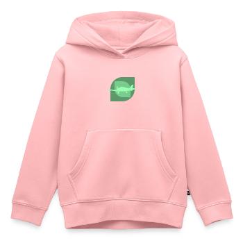 Génie aérospatial Génie aérospatial - Sweat Premium à capuche enfant bio - rose - Devant - AI Model Kid Female (0cm)