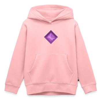 Fallschirmspringen Flugsport Fallschirm - Kinder Premium Organic Hoodie - Rosa - Vorne - AI Model Kid Female (0cm)