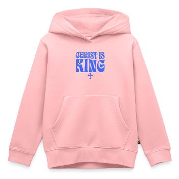 Christian Inspirational Quote - Kids Premium Organic Hoodie - rose - Front - AI Model Kid Female (0cm)