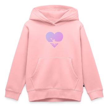 Kajak Paddeln Kajakfahren - Kinder Premium Organic Hoodie - Rosa - Vorne - AI Model Kid Female (0cm)