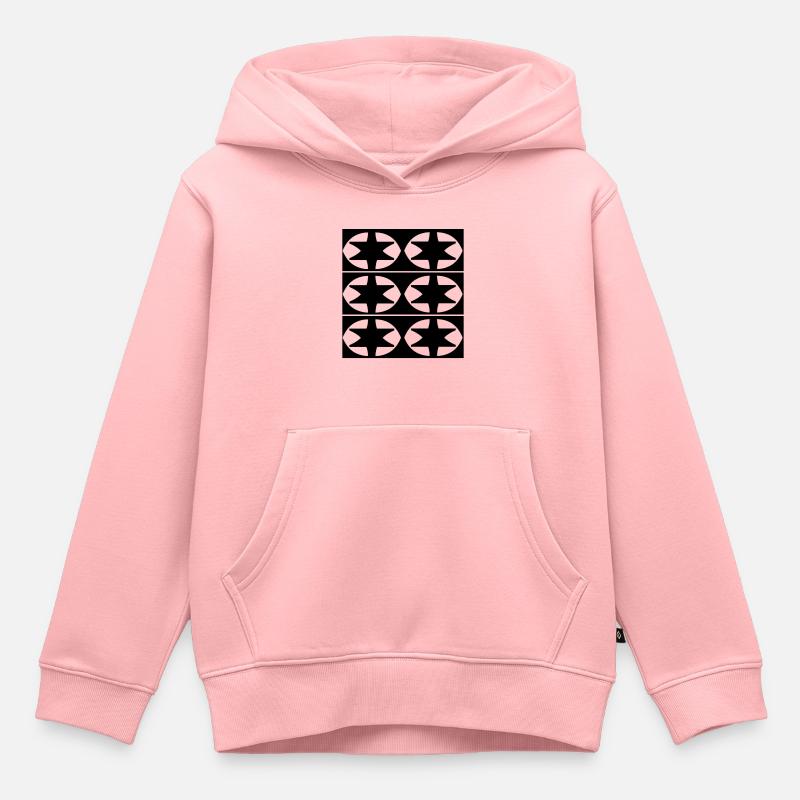 Grappe - Sweat Premium à capuche enfant bio - rose
