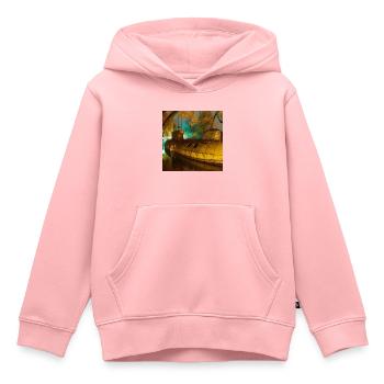 U-Boot FairyTale 2 - Kinder Premium Organic Hoodie - Rosa - Vorne - AI Model Kid Female (0cm)