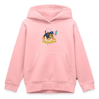 Paw Patrol Großer Bruder - Kinder Premium Organic Hoodie - Rosa - Vorne - AI Model Kid Female (0cm)