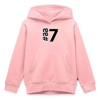 BB7-KARTON - Kinder Premium Organic Hoodie - Rosa - Vorne - AI Model Kid Female (0cm)