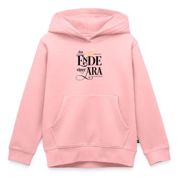 Baccalauréat - Sweat Premium à capuche enfant bio - rose - Devant - AI Model Kid Female (0cm)