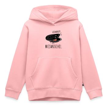 Lustige Miesmuschel niest (b) - Kinder Premium Organic Hoodie - Rosa - Vorne - AI Model Kid Female (0cm)