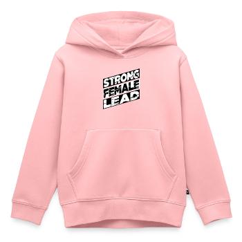 present idea liberal woman power notorious rbg - Kids Premium Organic Hoodie - rose - Front - AI Model Kid Female (0cm)