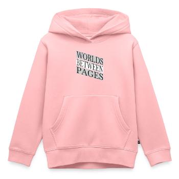 reading lists present quote bday funny quote - Kinder Premium Organic Hoodie - Rosa - Vorne - AI Model Kid Female (0cm)