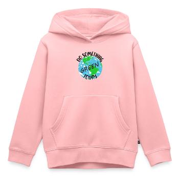 Naturschutz Klima Naturschützer Meer - Kinder Premium Organic Hoodie - Rosa - Vorne - AI Model Kid Female (0cm)