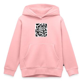 Stammes-Motiv - Kinder Premium Organic Hoodie - Rosa - Vorne - AI Model Kid Female (0cm)