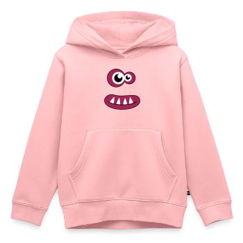 Monster - Kinder Premium Organic Hoodie - Rosa - Vorne - AI Model Kid Female (0cm)