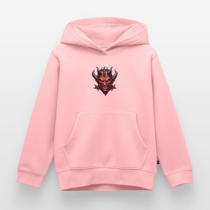Devil / Hell / Horror / Devilish / Evil Kids Premium Organic Hoodie