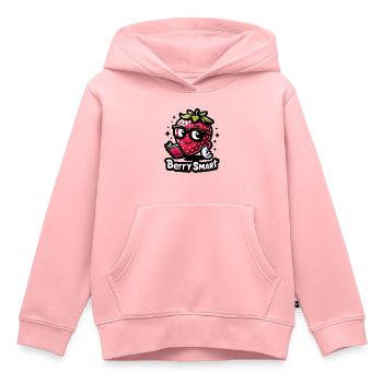 Berry Smart - Kids Premium Organic Hoodie - rose - Front - AI Model Kid Female (0cm)