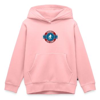 Federball Federballer Federballspieler Badminton - Kinder Premium Organic Hoodie - Rosa - Vorne - AI Model Kid Female (0cm)