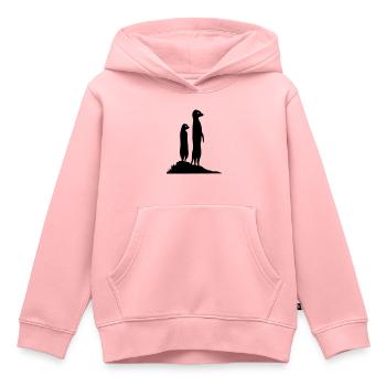 erdmaennchen zwei - Kinder Premium Organic Hoodie - Rosa - Vorne - AI Model Kid Female (0cm)