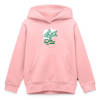Auto Auto Auto! - Kinder Premium Organic Hoodie - Rosa - Vorne - AI Model Kid Female (0cm)
