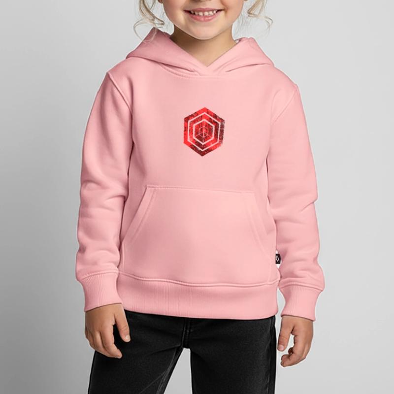 Hexagon-Programmierung Programmierer Codierung geometrisch Kinder Premium Organic Hoodie