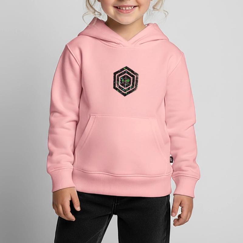 Hexagon-Programmierung Programmierer Codierung geometrisch Kinder Premium Organic Hoodie