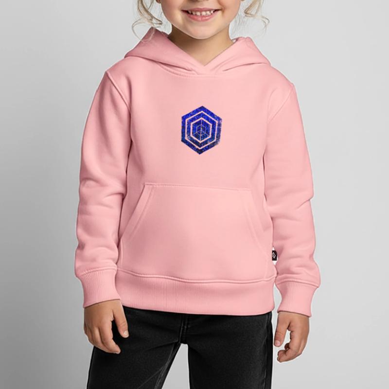 Hexagon-Programmierung Programmierer Codierung geometrisch Kinder Premium Organic Hoodie
