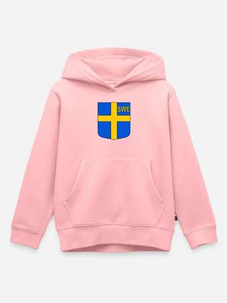 Escudo ENG - Hoodie Premium barn ekologisk - rosa