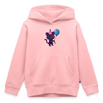 Panther Birthday Comic - Kids Premium Organic Hoodie - rose - Front - AI Model Kid Female (0cm)