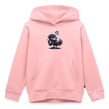 Raven Comic - Kids Premium Organic Hoodie - rose - Front - AI Model Kid Female (0cm)