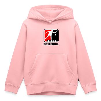 Farben änderbar | Roundnet Spike Ball Spikeball - Kinder Premium Organic Hoodie - Rosa - Vorne - AI Model Kid Female (0cm)