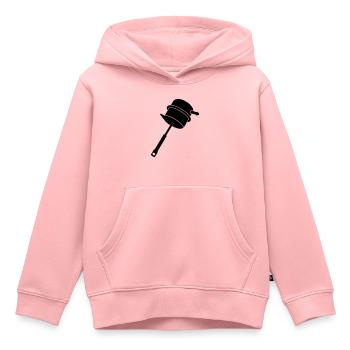 Turbo Wastegate_w1_m1 - Kinder Premium Organic Hoodie - Rosa - Vorne - AI Model Kid Female (0cm)