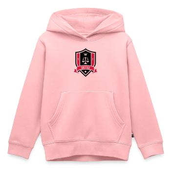 Gerichtsschreiber / Schreiber / Kanzler / Gericht - Kinder Premium Organic Hoodie - Rosa - Vorne - AI Model Kid Female (0cm)